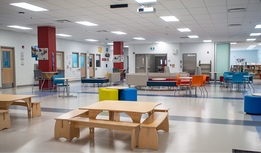 SPACE for STUDENTS - Image of an open classroom